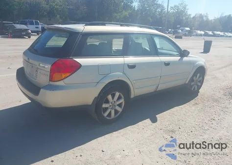 2007 Subaru Outback 2.5I из США, поврежденный, VIN 4S4BP61C977301427